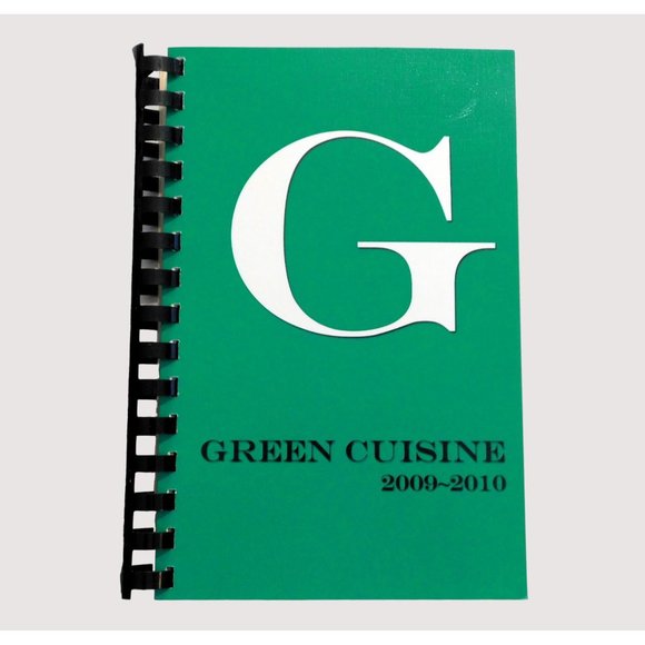 Green Cuisine Cookbook 2009 Collection of Recipes Green Elementary PTA Spiral PB - Picture 1 of 6
